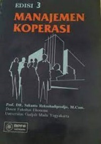 MANAJEMEN KOPERASI