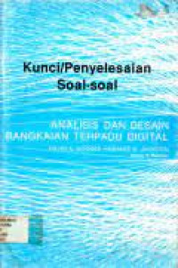 KUNCI/PENYELESAIAN SOAL-SOAL ANALISIS DAN DESAIN RANGKAIAN DIGITAL