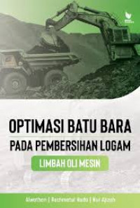 OPTIMASI BATU BARA PADA PEMBERSIH LOGAM LIMBAH OLI MESIN