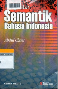 PENGANTAR SEMANTIK