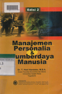 MANAJEMEN PERSONALIA DAN SUMBER DAYA MANUSIA
