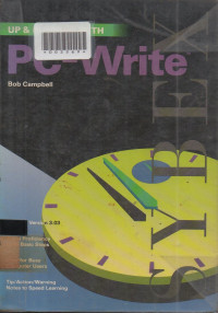 UP & RUNNING WITH PC-WRITE