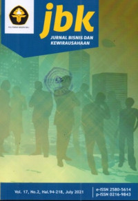 JBK=JURNAL BISNIS DAN KEWIRAUSAHAAN