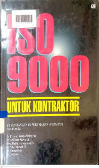 ISO 9000 UNTUK KONTRAKTOR