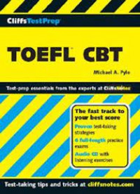 CLIFFS TESTPREP TOEFL CBT : Preparation based Test Of English As a foreign Language