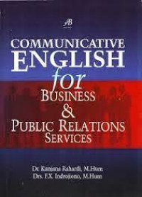 COMMUNICATIVE ENGLISH FOR BUSINEE AND PUBLIC RELATION SERVICE