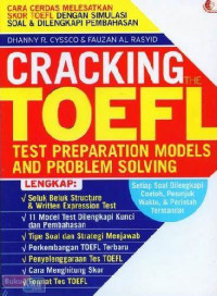 CRACKING THE TOEFL : Test Preparation Models & Problem Solving