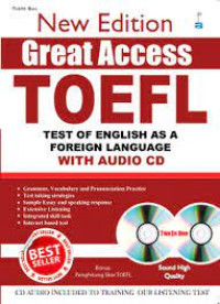 NEW EDITION GREET ACCESS TOEFL :  Test of English As A Foreign Language With Audio CD