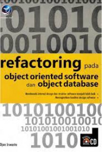 REFACTORING PADA OBJECT ORIENTED SOFTWARE & OBJECT DATABASE