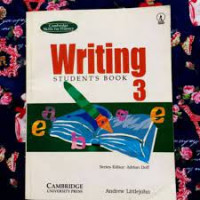 WRITING STUDENT'S BOOK 3